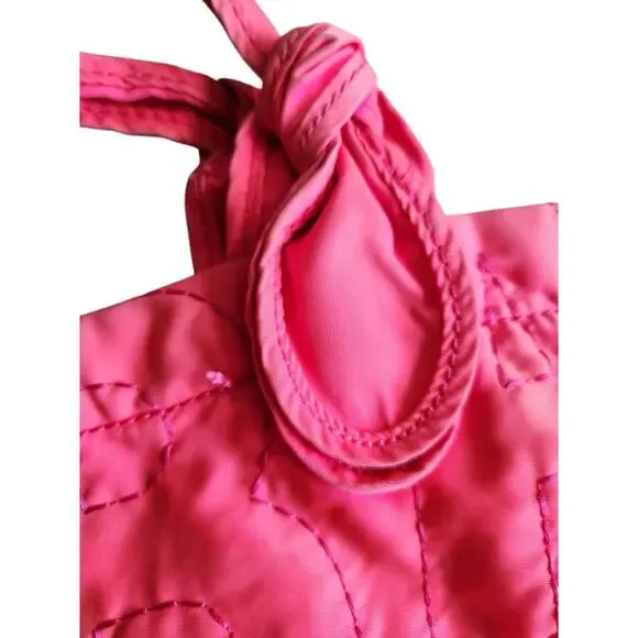 MARC BY MARC JACOBS Large Pink Quilted Nylon Tote Bag - Picture 4 of 10